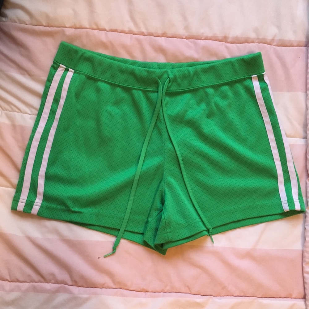Green Soccer Shorts